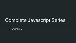 Learn JavaScript variable| How to declare variable  in JavaScript part-3