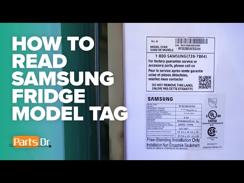 Decode Samsung Refrigerator Serial Number