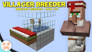 Easy Minecraft 1.19+ Villager Breeder Tutorial | Minecraft Bedrock and Java