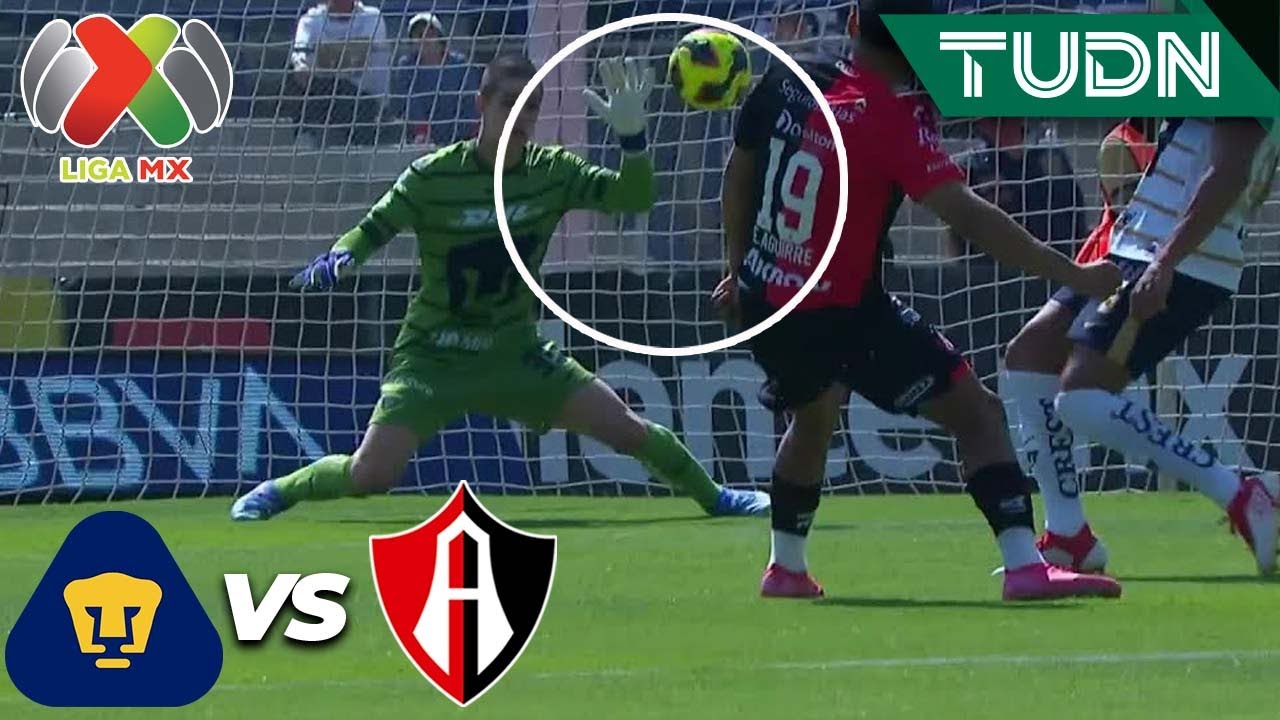 ¡A UNA MANO! Pablo Lara salva a Pumas | Pumas 0-0 Atlas | Liga Mx - CL2025 J3 | TUDN