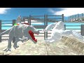 ALBINO SPINOSAURUS DEATH CLIMB - Animal Revolt Battle Simulator