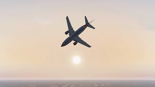 USAir Flight 427 - Crash Animation [X-Plane 11]