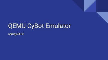 QEMU CyBot Emulator