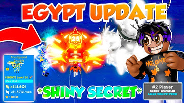 OMG!! 1st HATCHED Shiny Secret *Soulguard Anubis* New LEADERBOARD SECRETS | Egypt Update Clicker Sim