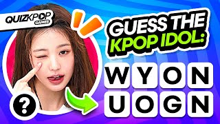 GUESS THE SCRAMBLED KPOP IDOL NAME #1 ⚡️ | QUIZ KPOP GAMES 2023 | KPOP QUIZ TRIVIA screenshot 2