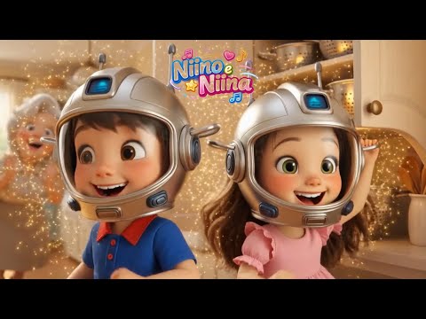Na Casa da Vovó 🩷 Música Infantil do Niino e Niina 🎵 Turminha Hoje é dia de Marias