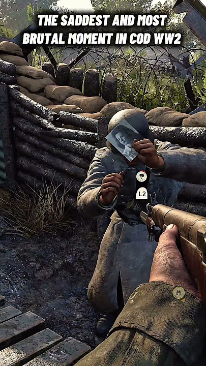 the most brutal moment  #callofduty #ww2