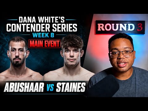 Loai Abushaar vs George Staines | DWCS Week 8 | MAIN EVENT Breakdown & Prediction