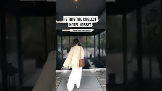 Visiting The Coolest Hotel Lobby In Japan