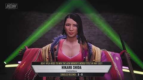 AEW Fight Forever Tifa Lockhart (Final Fantasy 7) Character Creation Guide