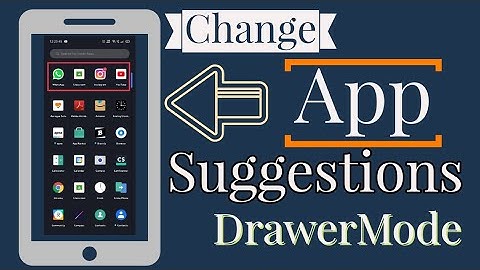 Show App Suggestions | On Drawer Mode | Realme phone 🤳 📱| #realme