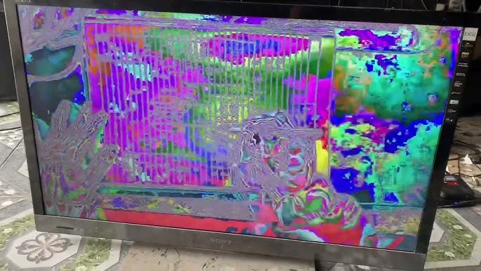 Hướng dẫn sửa tivi sony bị lem ảnh, ma ảnh, nhoè ảnh đơn giản ...