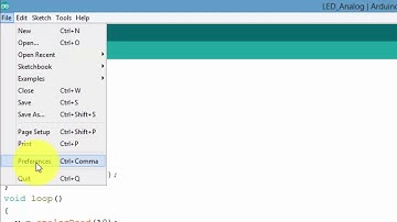 How to Display Line Number in Arduino Software