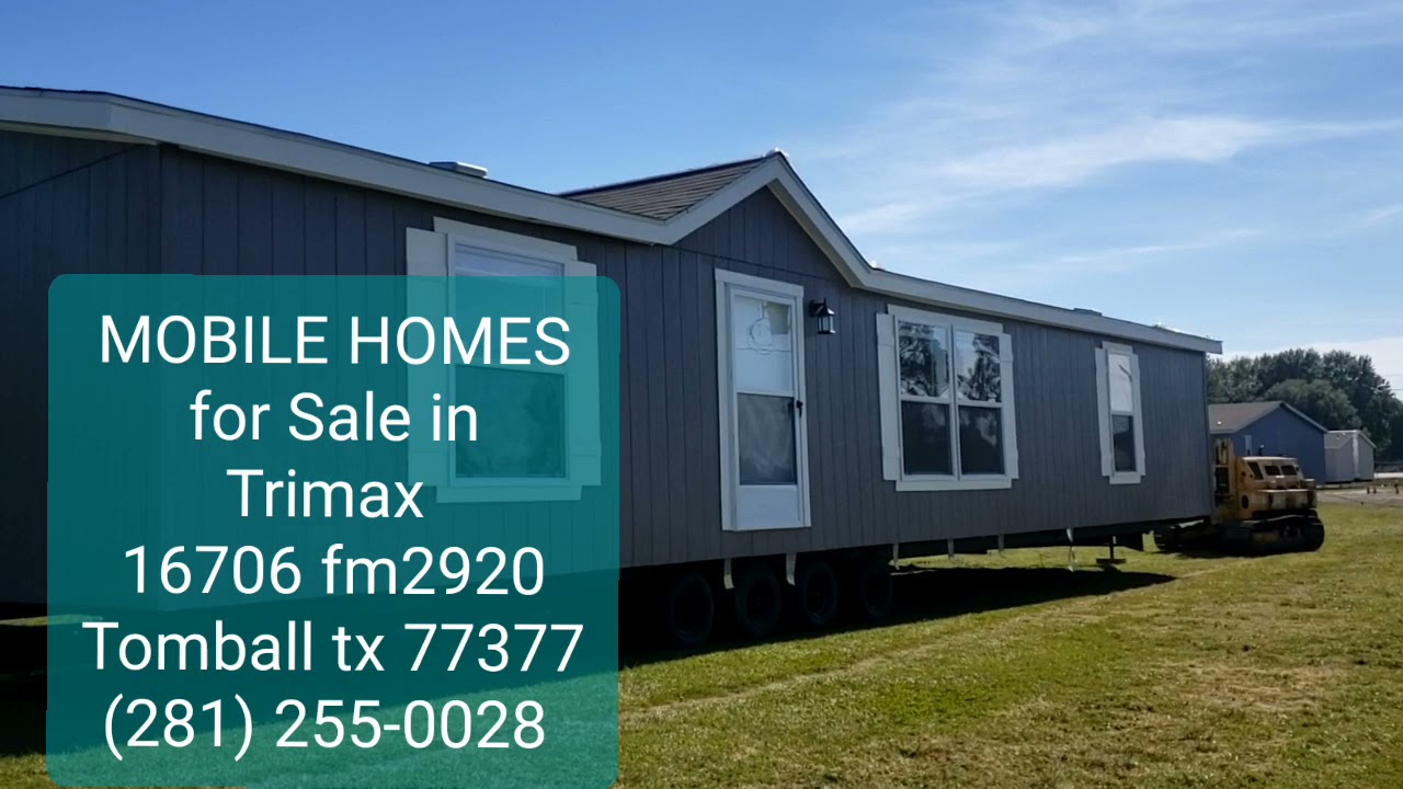 Looking for a Mobile Homes ? Trimax Homes in Tomball TX YouTube