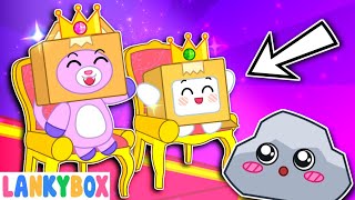 Who Is the Best King? - LankyBox Pretend Play to Be a King | LankyBox Channel Kids Cartoon