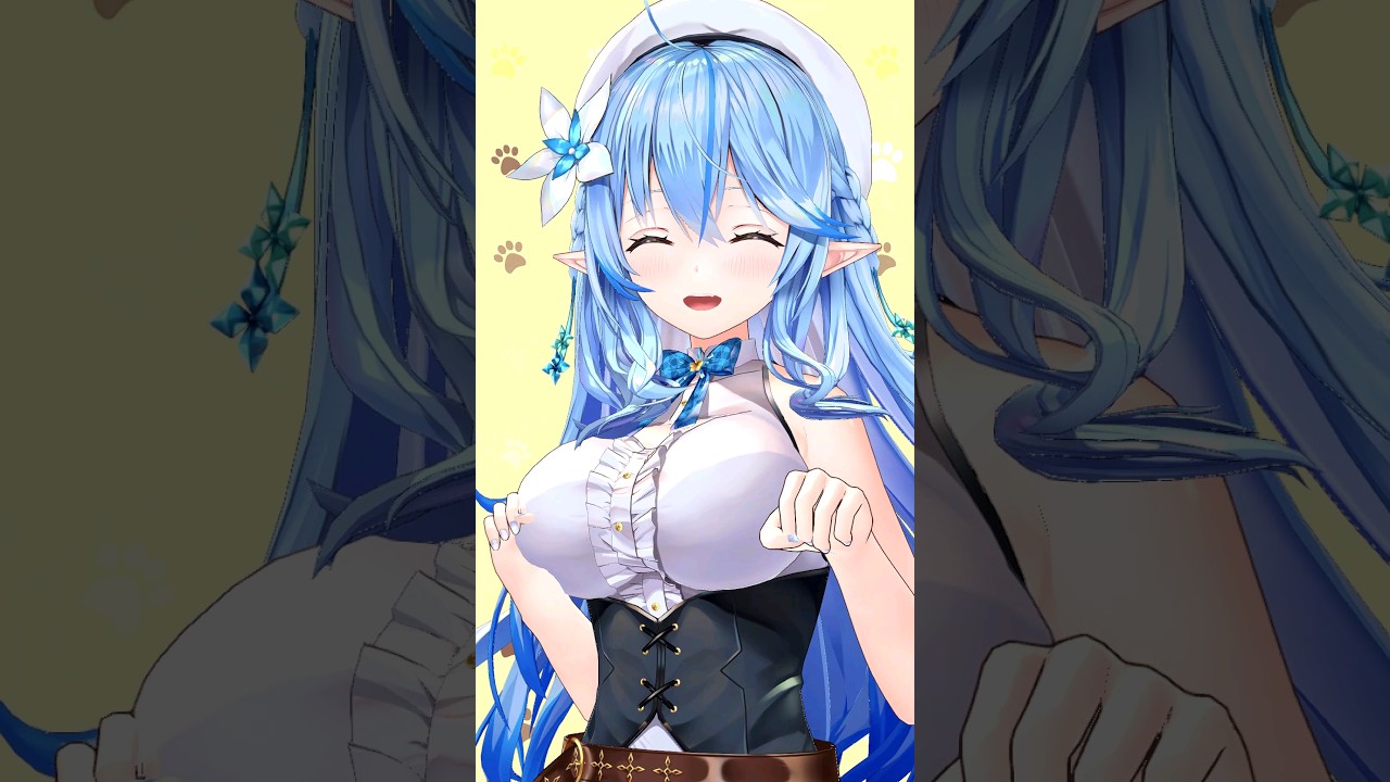 にゃんにゃん🐾ねこダンス🐱 #雪花ラミィ #ホロライブ #hololive