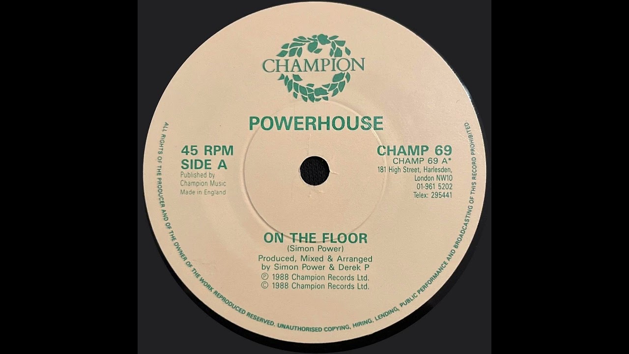 Powerhouse – On The Floor -- 1988 - #housemusic #house #80s