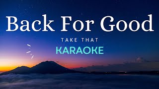 Take That - Back For Good (Karaoke Version)