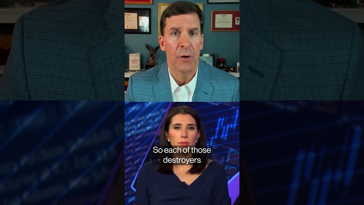 Esper to Trump: “We own the shot clock” on Iran strikes #shorts #politics #iran #trump #iranstrike