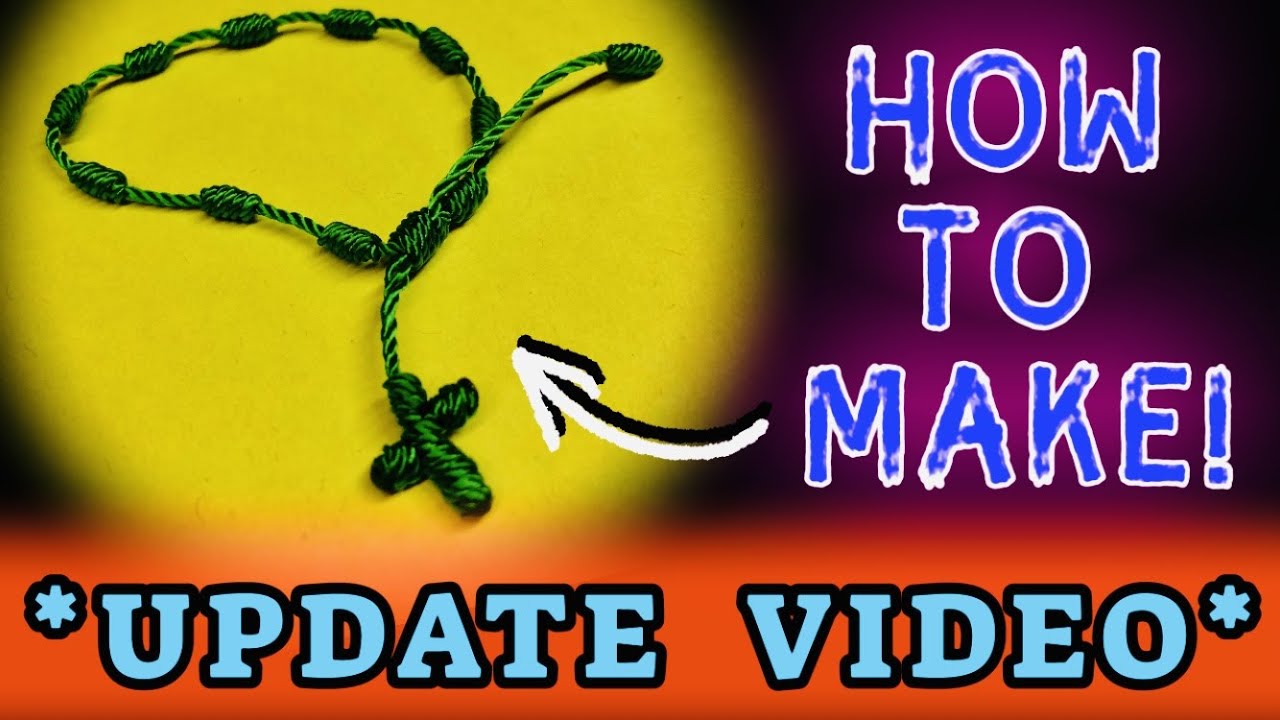 *UPDATE VIDEO* Homemade Rosary Bracelets! (GREAT NEW TIPS)