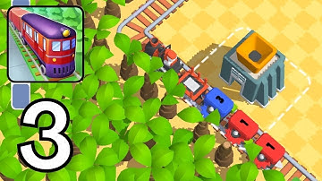 Train Miner: Idle Railway Game - Gameplay Walkthrough Part 3 - (iOS, Android)
