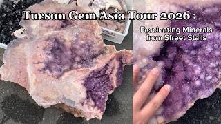 Rare Colorful Crystals at Asia’s Largest Crystal Market