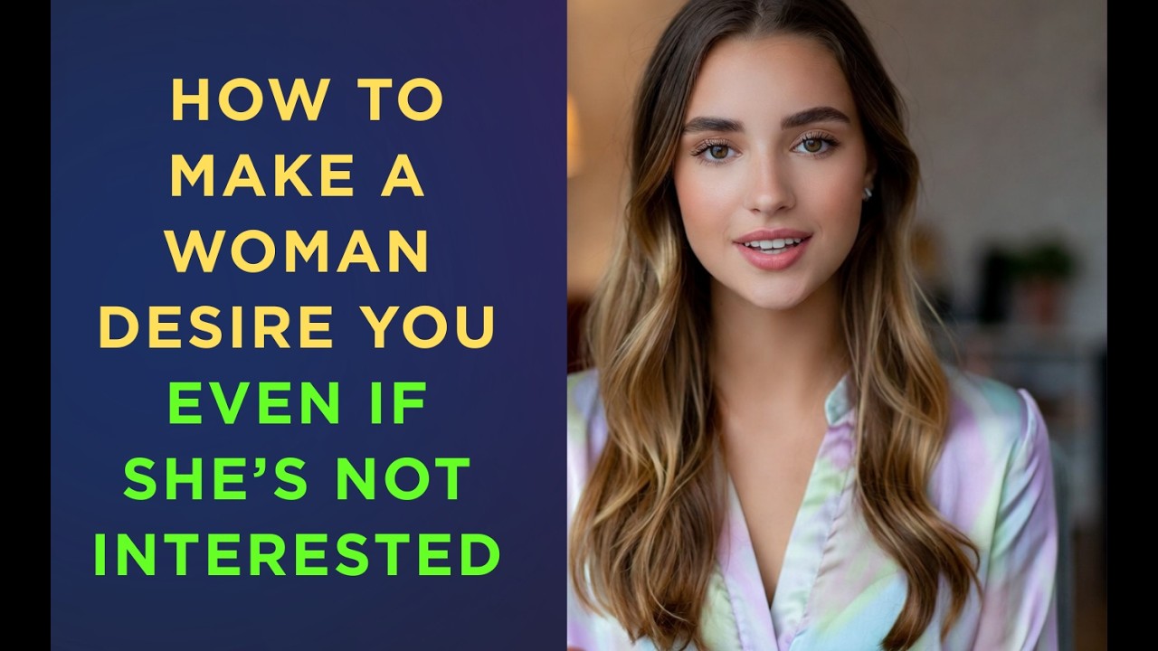 How to Make a Woman Desire You — Even If She’s Not Interested - YouTube
