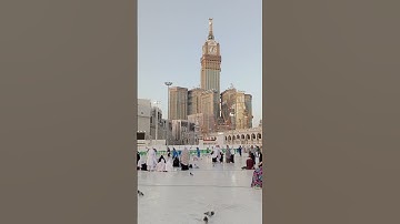 Makkah Clock Tower ♥️ | makkah haram Sharif #hajj2023 #viral #shortvideo #shorts #masjidalharam
