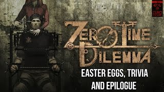 Zero Escape 3: Zero Time Dilemma BONUS: Easter Eggs, Trivia and Epilogue
