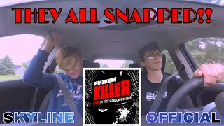 THEY ALL SNAPPED! | EMINEM - KILLER REMIX (FEAT. JACK HARLOW & CORDAE) | REACTION & REVIEW