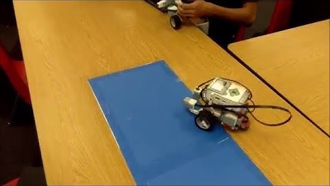 "LEGO Mindstorms EV3:  Using The Color Sensor To Trigger An Action"