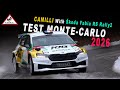 Test Eric Camilli Rallye Monte-Carlo 2026 | Škoda Fabia RS Rally2 [Passats de canto]
