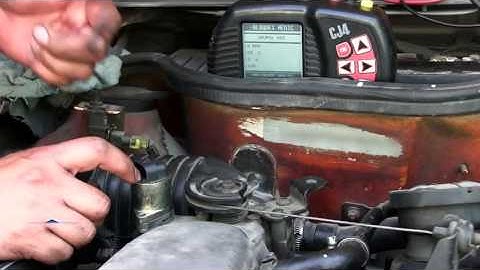 Válvula IAC en Pointer VW   Correcta instalación y pruebas