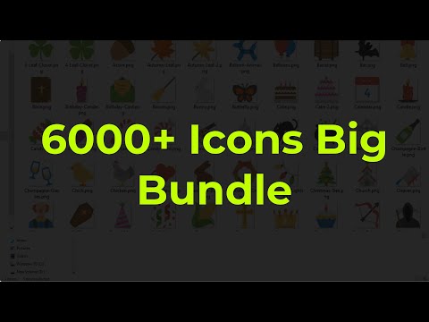 6000+ All Icons Pack Download In PSD, EPS,  AI, PNG, SVG, Files