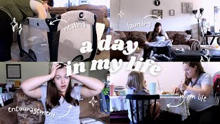 day in my life! more nesting + a chat about hard days...