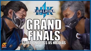 MK1: GRAND FINALS | SCORPIONPROCS VS NICOLAS | SMOKE VS SUB ZERO | LIGA LATINA SUR FINALS