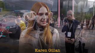 Karen Gillan Interview from Guardians Of The Galaxy Vol. 3