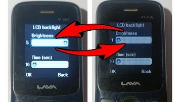 Lava keypad phone me brightness Kaise badhae /  Lava keypad phone me brightness Kaise kam Karen