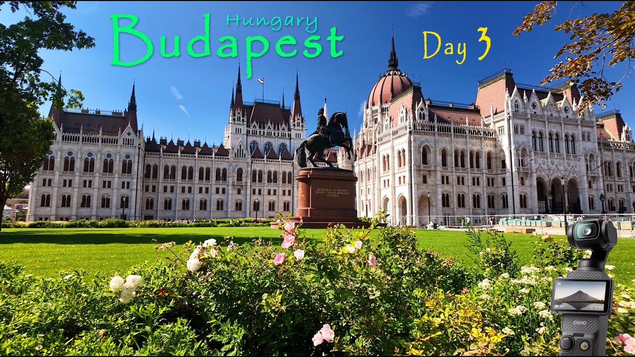 Budapest, Hungary - Day 3/4 | DJI Osmo Pocket3 4K