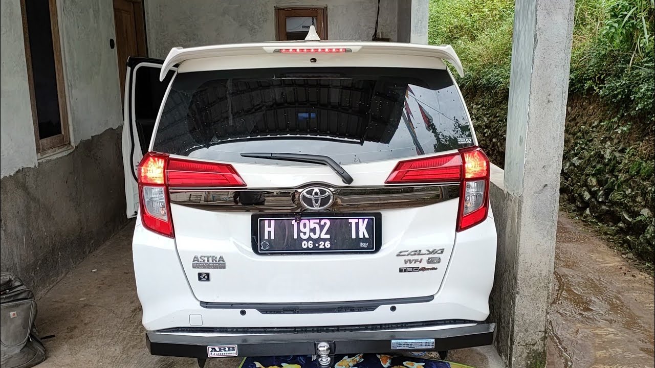 Cara Pemasangan ARB dan SPOILER mobil Calya / Sigra