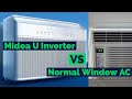 MIDEA U Inverter Window AC Review & Noise Comparison (The Quietest AC Ever)