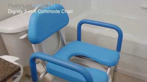 Dignity 3 in 1 Commode Chair- Platinum Health