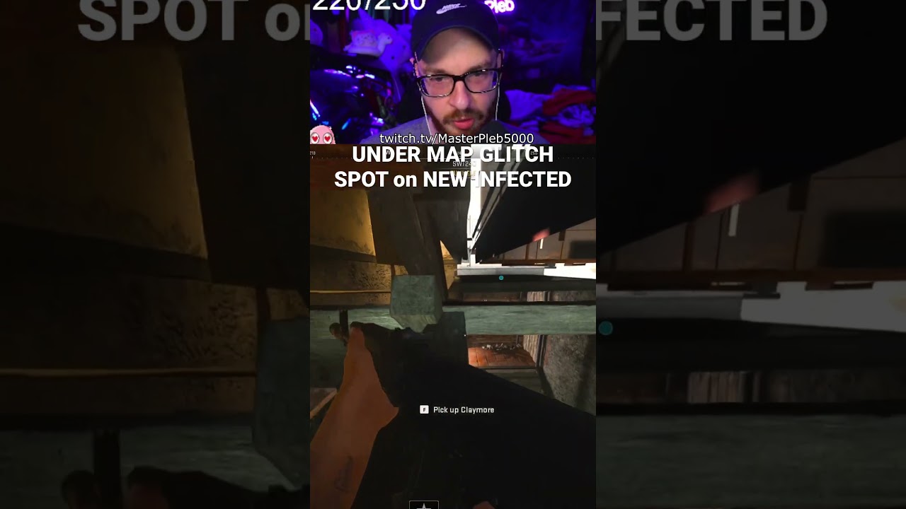 MW2 UNDER MAP GLITCH SPOT ( giant infection ) 