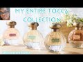 My Entire TOCCA Fragrance Collection|Perfume Collection 2021