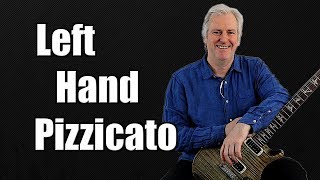 Left Hand Palm Muting??? - AKA Left Hand Pizzicato