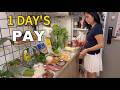 What 1 Day's Salary Buys in China 🇨🇳 | Living Alone