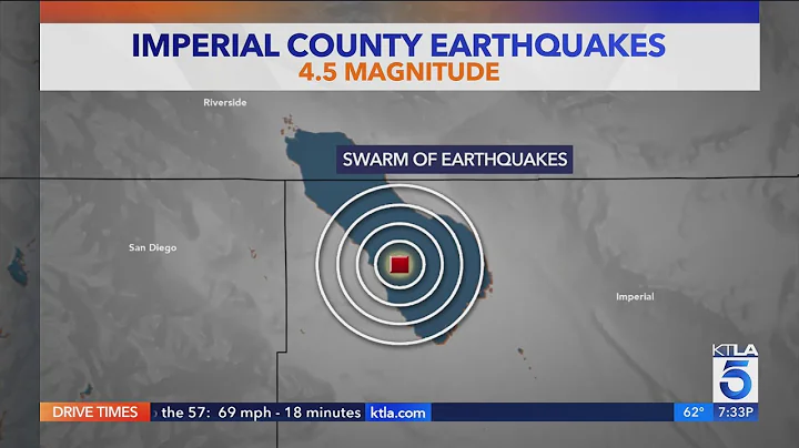 Swarm of earthquakes shake Southern California desert