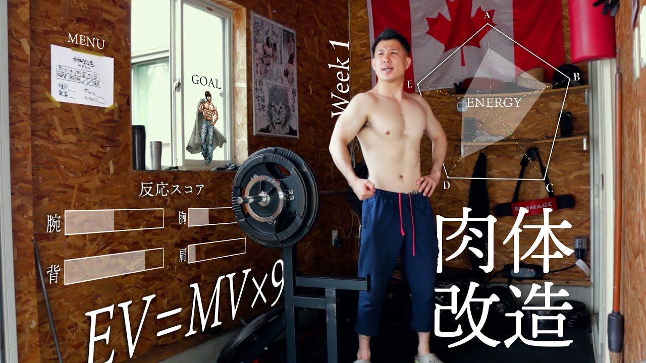 なぜそうなった？私の肉体改造計画／研究に基づく筋トレメニューの組み方