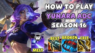 Famous HOW TO PLAY YUNARA IN SEASON 16 | BEST GUIDE AND BUILD LEAGUE OF LEGENDS Profile