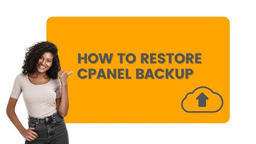 How to Restore cPanel Backup